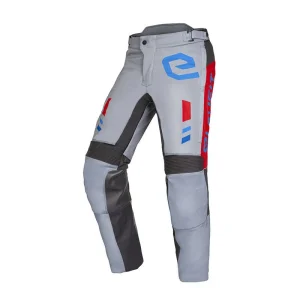 ELEVEIT MOTOBOOTS - Pantaloni Off-Road Grigio Rosso