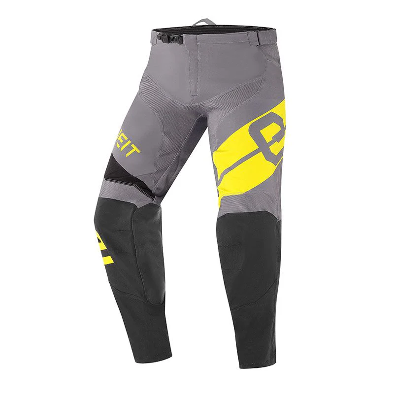 ELEVEIT MOTOBOOTS - X LEGEND 23 Pantaloni Off-Road Grigio Giallo Nero - immagine 2
