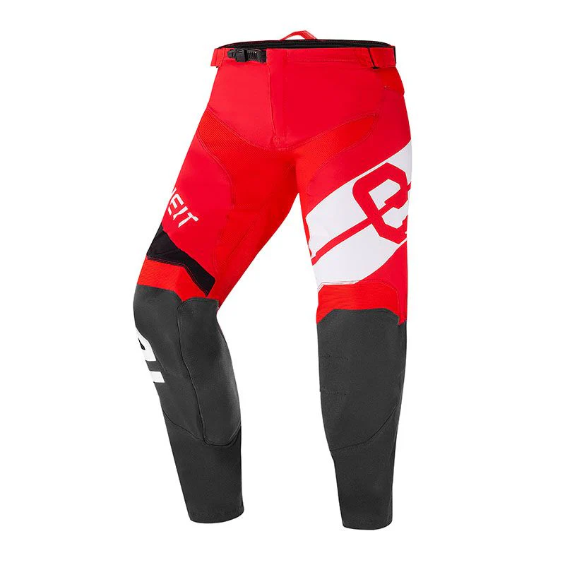 ELEVEIT MOTOBOOTS - X LEGEND 23 Pantaloni Moto Rosso Bianco Nero