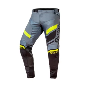 ELEVEIT MOTOBOOTS - Pantaloni X-LEGEND - Nero Grigio Giallo