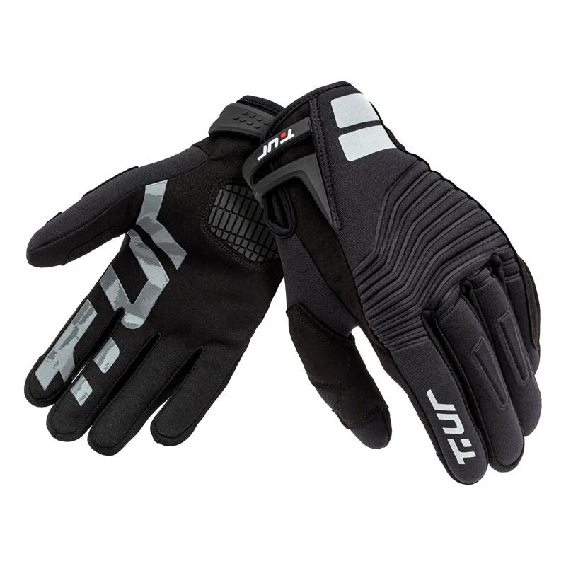 T.UR - G-FIVE - Guanti Invernali Certificati CE EN 13594:2015 - Nero - immagine 2