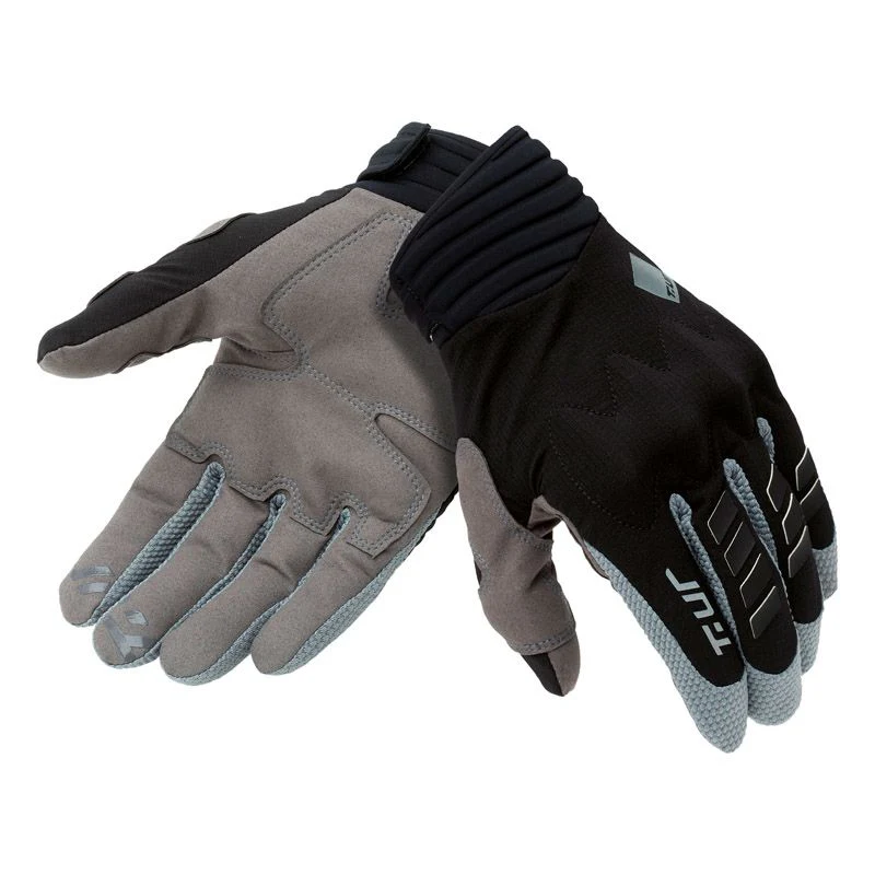 T.UR - G-SIX Black Ice - Guanti Invernali Moto Certificati CE - immagine 2