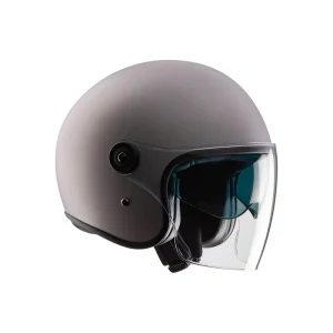 TUCANO URBANO - EL'FAST - Casco Jet Grigio Moondust Opaco Fiberglass