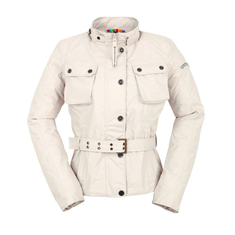 TUCANO URBANO - KATMAI LADY - Giacca Impermeabile Bianco Crema - immagine 2