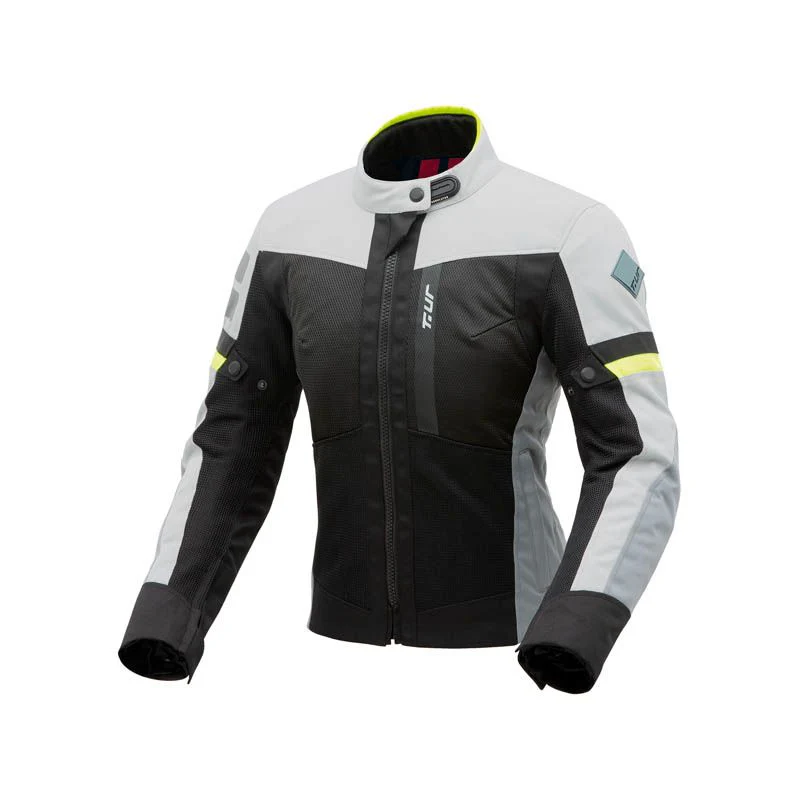 T.UR - ETNA HYDROSCUD LADY - Giacca Estiva Black-Light Grey - immagine 2