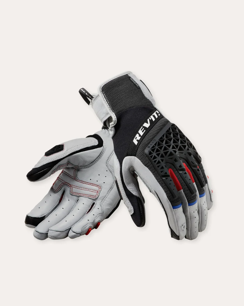 REV’IT! FGS174 Sand 4 Ladies Guanti Moto Donna Estivi Ventilati CE Level 1 KP Adventure - immagine 2