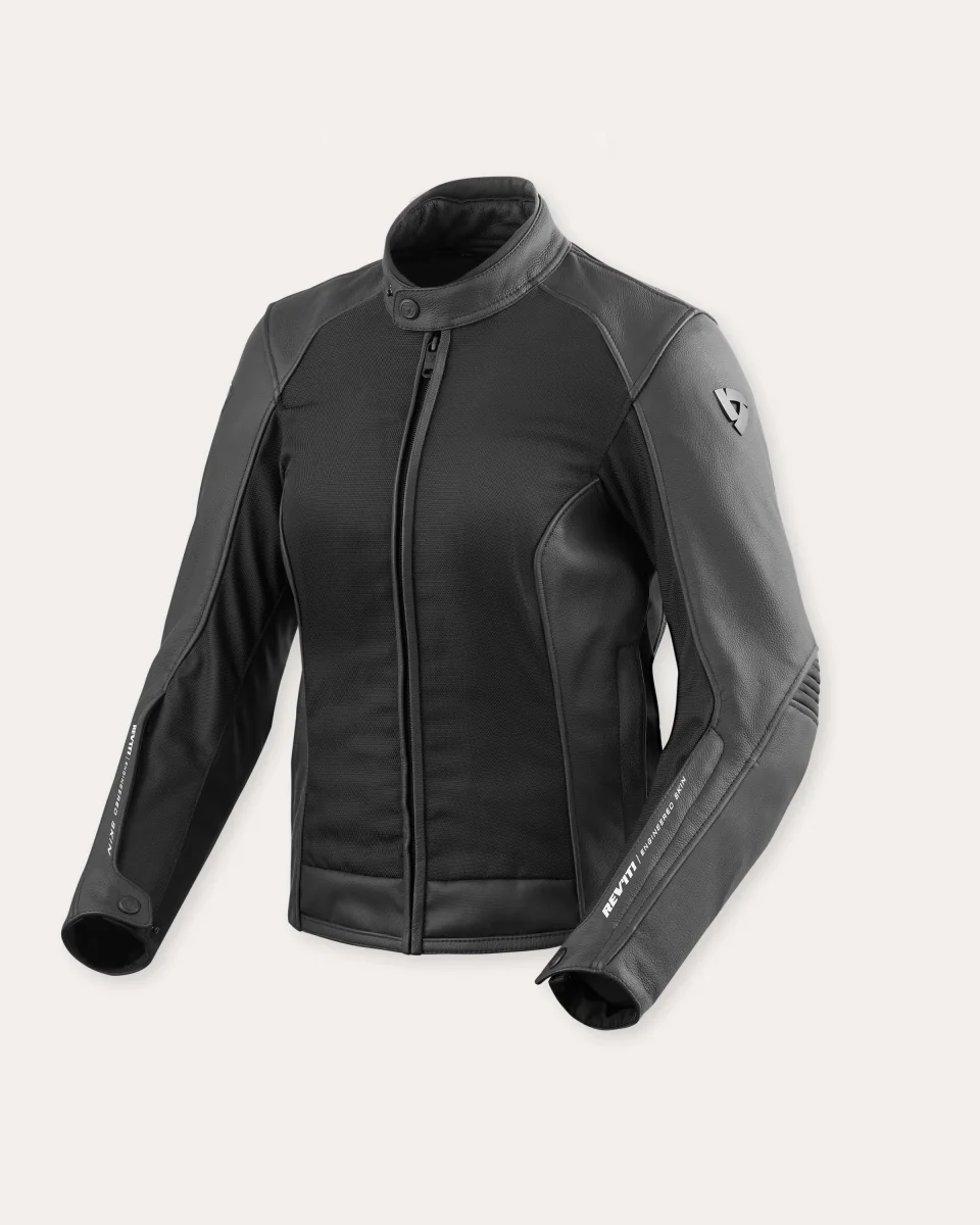 REV'IT! FJL096 Ignition 3 Ladies – Giacca Moto Donna in Pelle Multistagionale - immagine 2