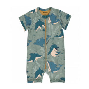 Tutina manica corta Delfino