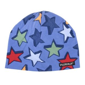Cappello in cotone Stelle blu