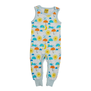 Salopette azzurra Sun and Rain