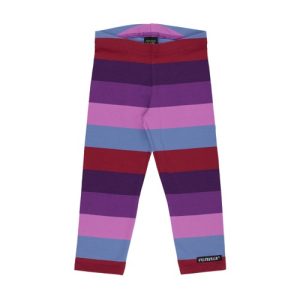 Leggings a righe viola Himalaya