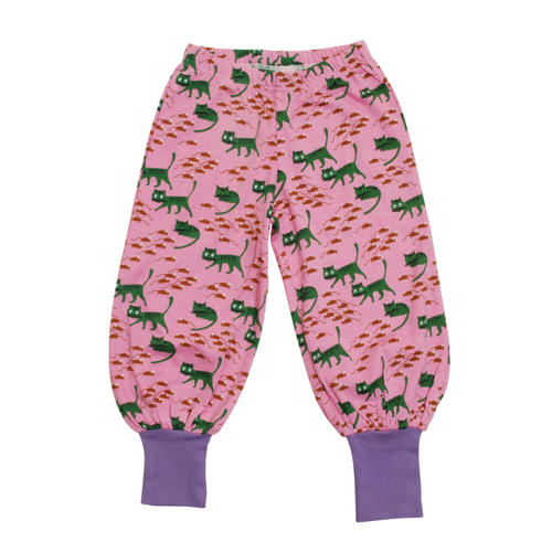 Pantaloni baggy rosa Gatti Cats - immagine 2