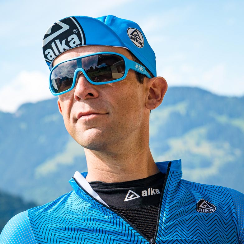 ACCESSORI CAPPELLINO CICLISTA CON FASCIA CENTRALE NEW TELA - immagine 7