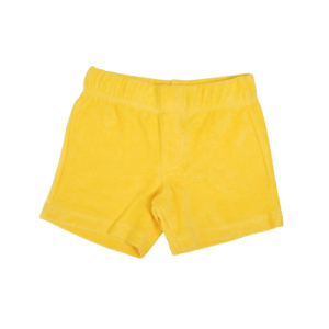 Shorts terry giallo – Aspen gold ***ULTIMA TAGLIA 74/80 CM***