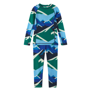 Completo termico Blu Taitoa in lana merino