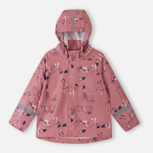 Giacca da pioggia impermeabile Volpe rosa