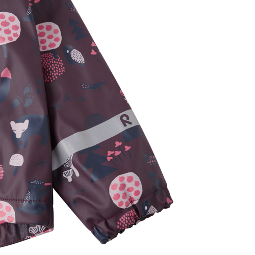 Giacca da pioggia foderata in pile Bosco viola - immagine 6