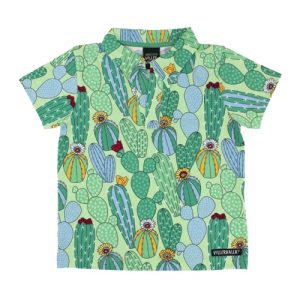 Maglietta polo Cactus verde