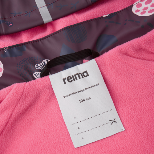 Giacca da pioggia foderata in pile Bosco viola - immagine 3