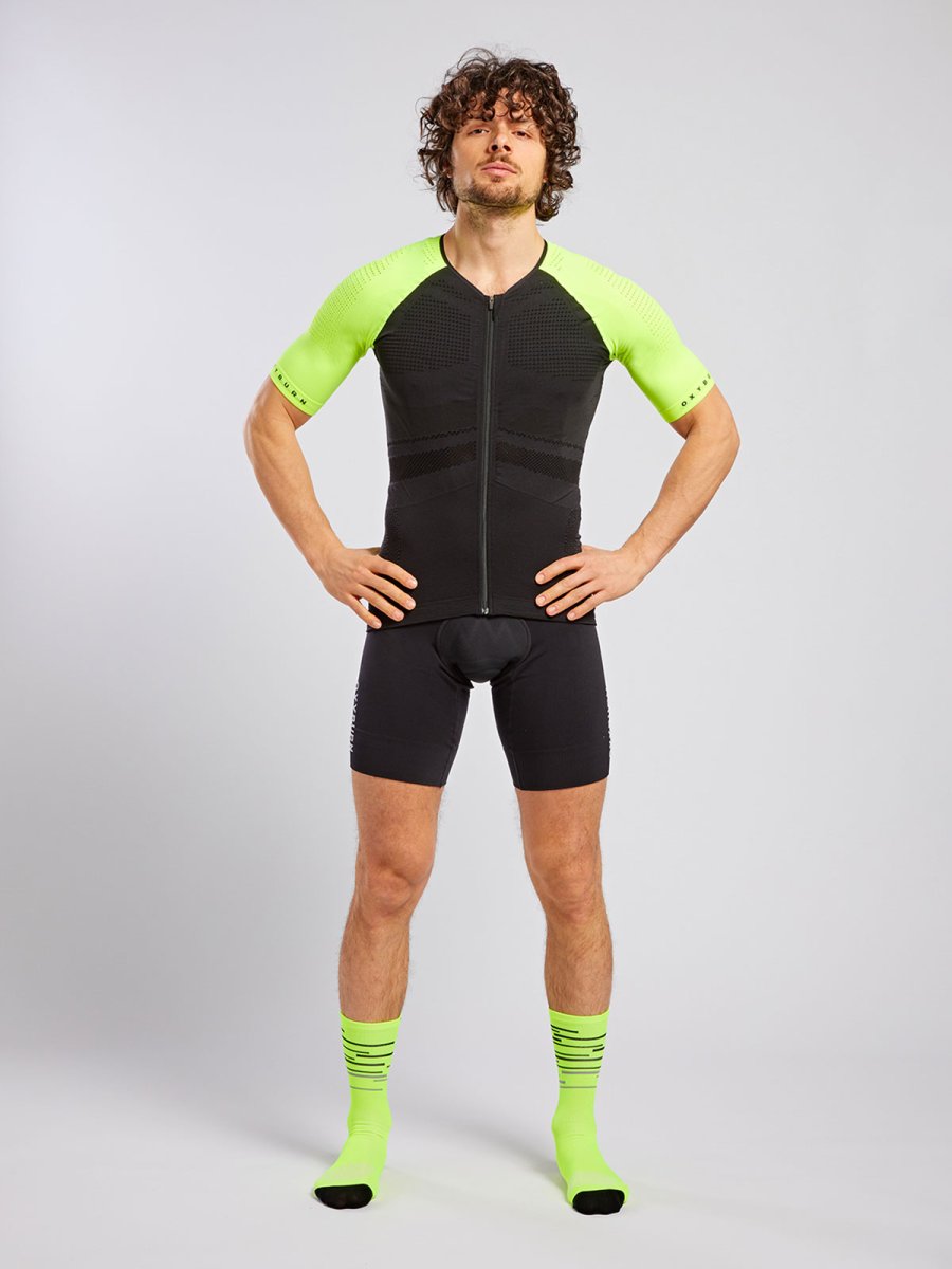Maglia ciclismo uomo senza cuciture full zip | X-TRACK 6018 - immagine 3