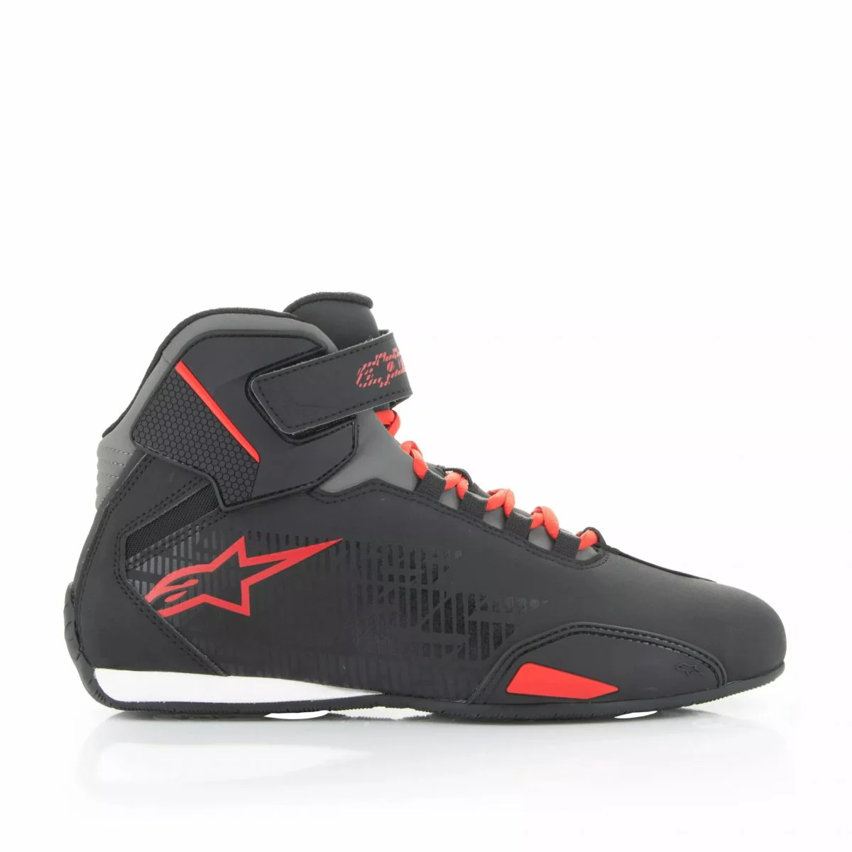 Alpinestars - Sektor Shoe Black Bright Red - immagine 4