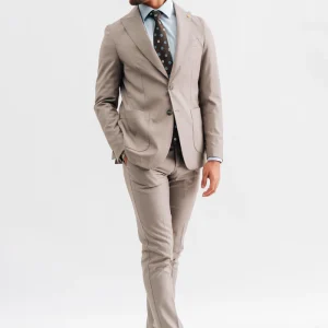 ABITO POLIVISCOSA TINTA UNITA SFODERATO