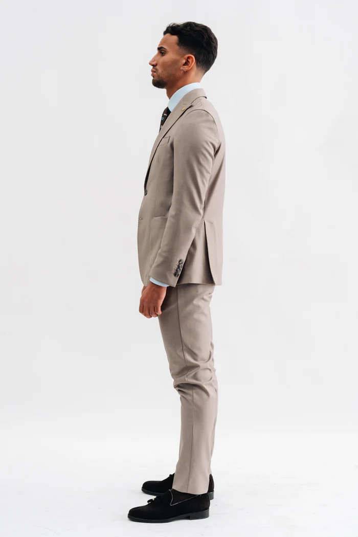 ABITO POLIVISCOSA TINTA UNITA SFODERATO - immagine 3