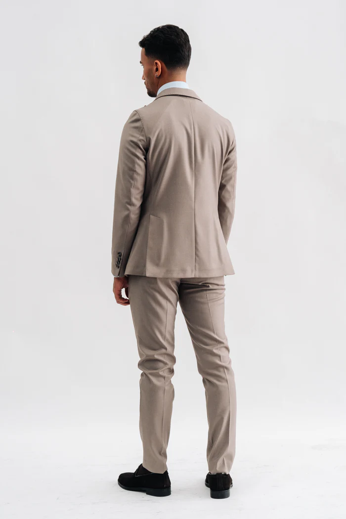 ABITO POLIVISCOSA TINTA UNITA SFODERATO - immagine 6