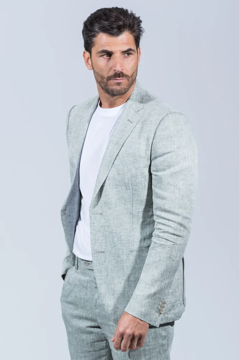 ABITO 100% LINO DROP7 - immagine 5