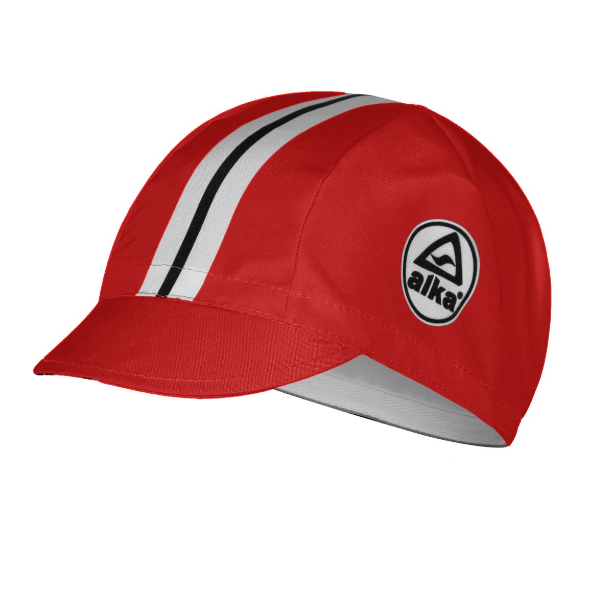 ACCESSORI CAPPELLINO CICLISTA CON FASCIA CENTRALE NEW TELA - immagine 3