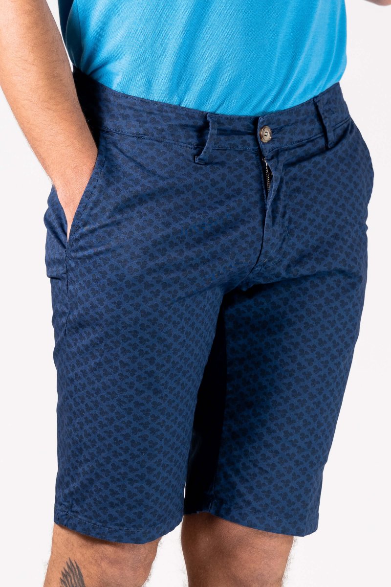 BERMUDA GABARDINA STAMPATO - immagine 8