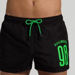 BIKKEMBERGS Boxer mare uomo medio BKK25MBS03 NERO BLACK