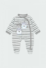 BOBOLI Tutina ciniglia a righe per neonati 103059 LISTATO - immagine 5