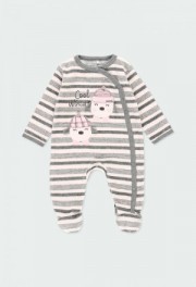 BOBOLI Tutina ciniglia a righe per neonati 103059 LISTATO - immagine 9