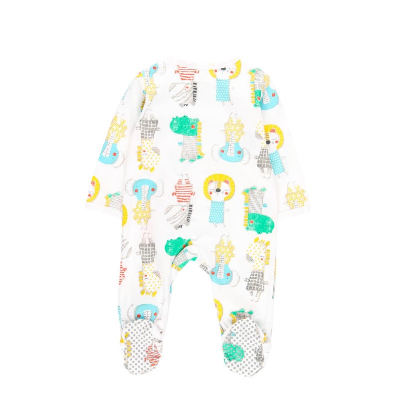 BOBOLI Tutina jersey manica lunga con per neonati.stampato - immagine 3