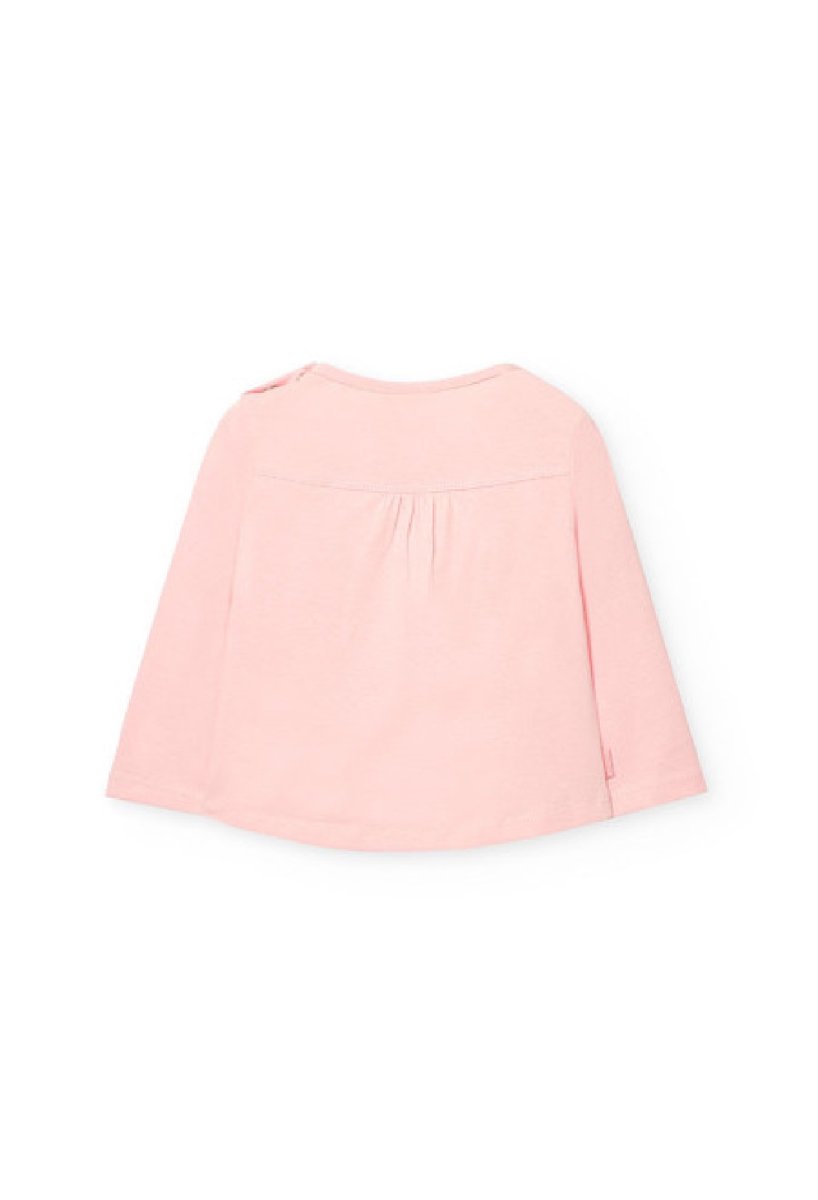 BOBOLI Completo di maglietta e leggings in maglina per bambina 201137 flamingo - immagine 3