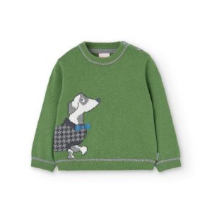 BOBOLI Maglione verde per bambini 719221