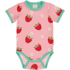 Body manica corta Lampone rosa – Raspberry