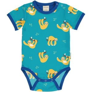 Body manica corta Bradipo azzurro – Sloth