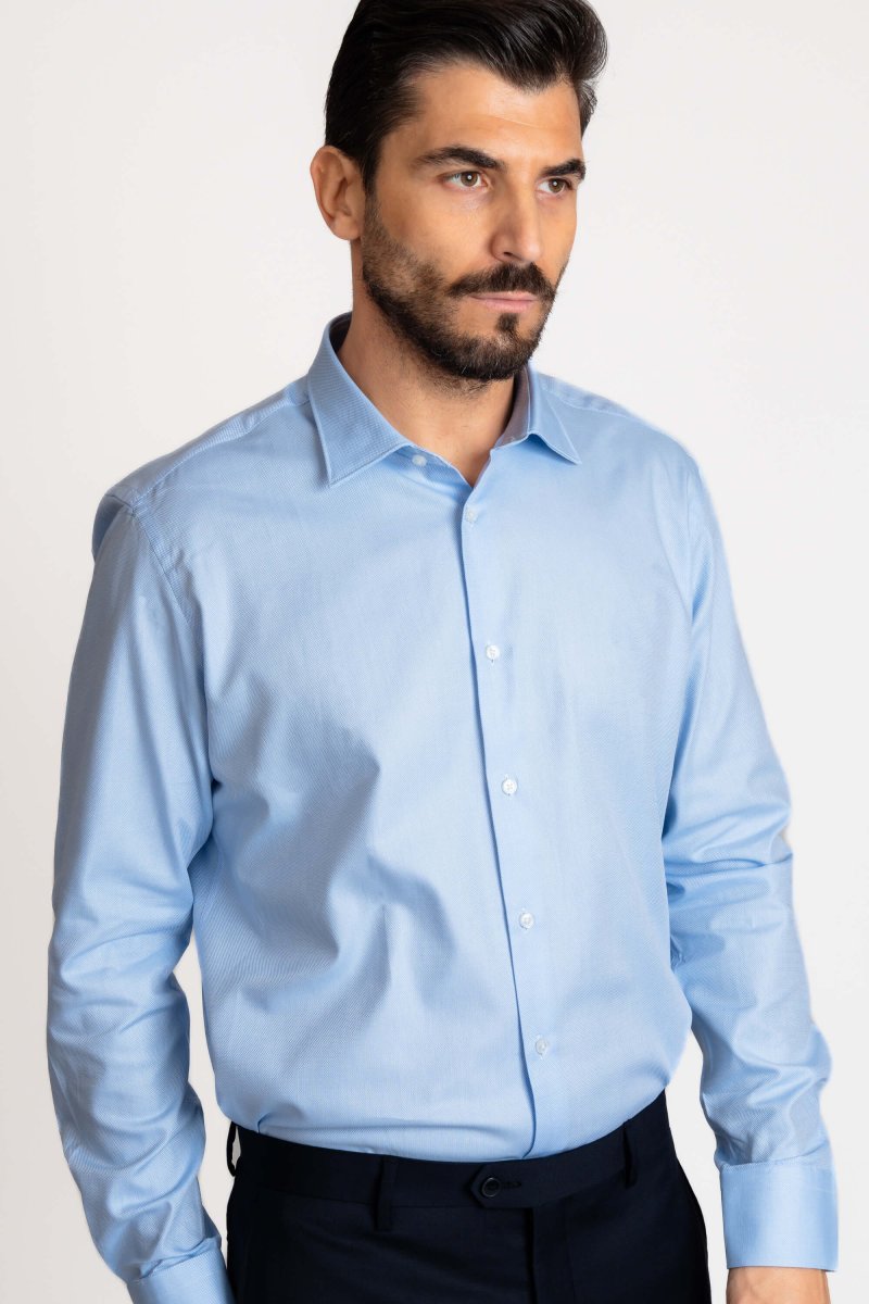 CAMICIA NIDO APE 100% COTONE-COMPACT- CON RIPRESE - immagine 4