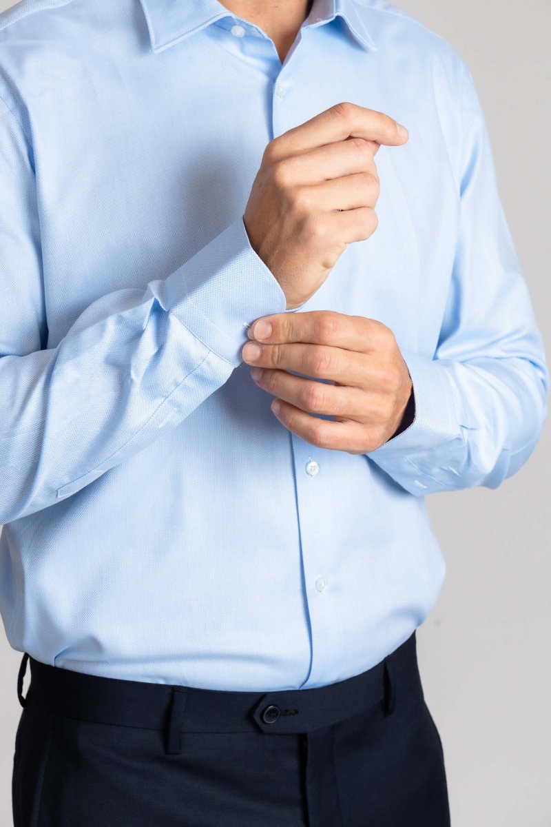 CAMICIA NIDO APE 100% COTONE-COMPACT- CON RIPRESE - immagine 5