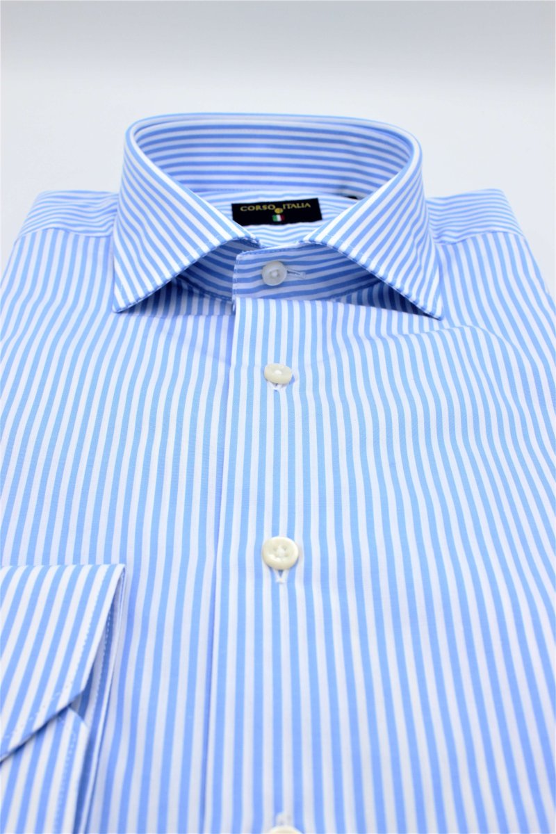 CAMICIA CENTOUNO 137-100% COTONE-CON RIPRESE - immagine 6