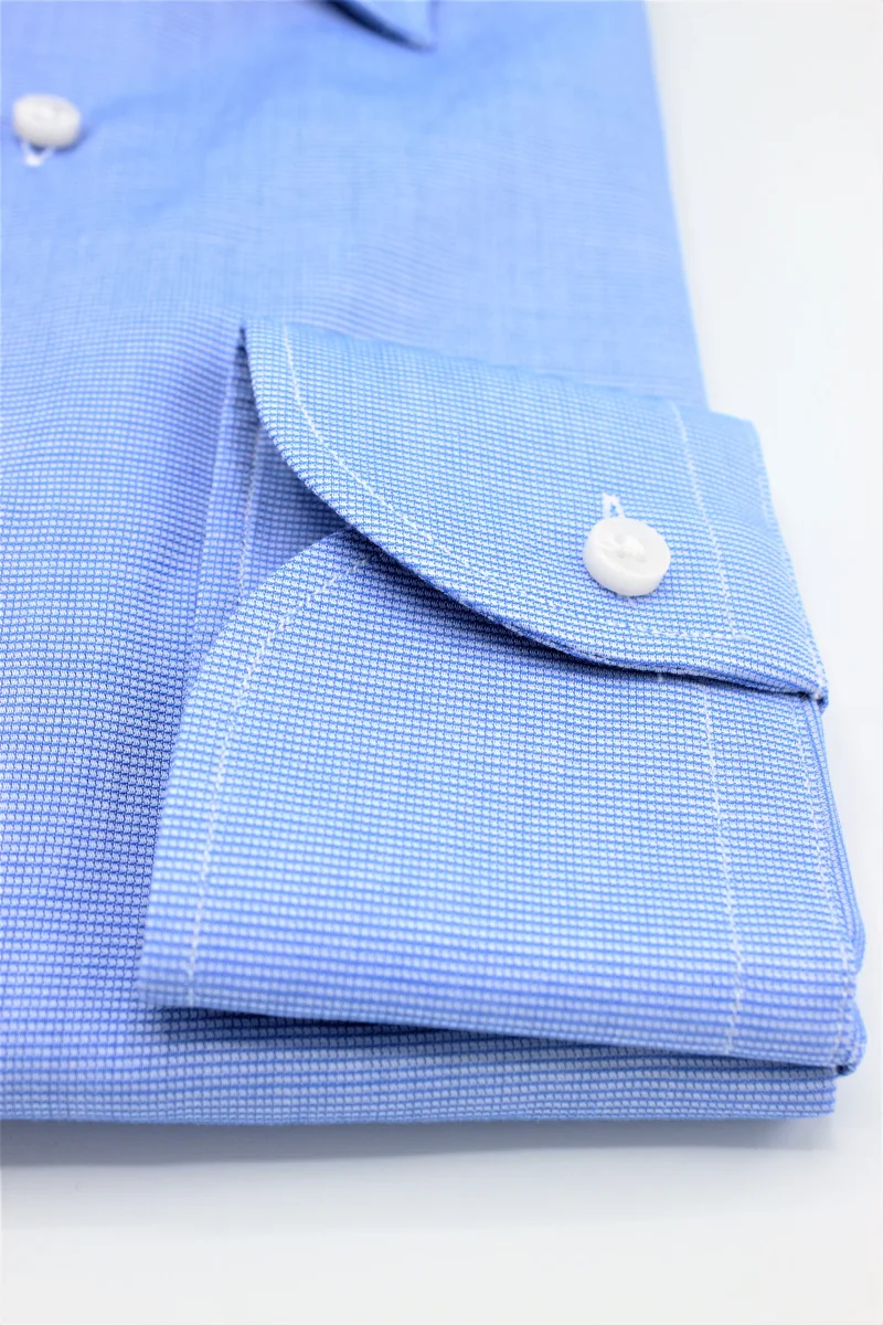 CAMICIA PIQUET 100% COTONE-COMPACT- COMFORT - immagine 8