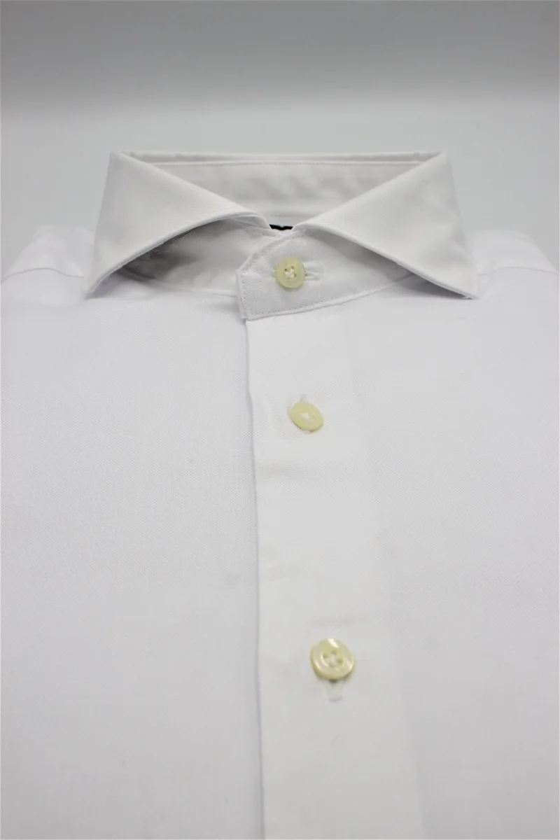 CAMICIA OXFORD COLLO FRANCESE CON RIPRESE - immagine 6