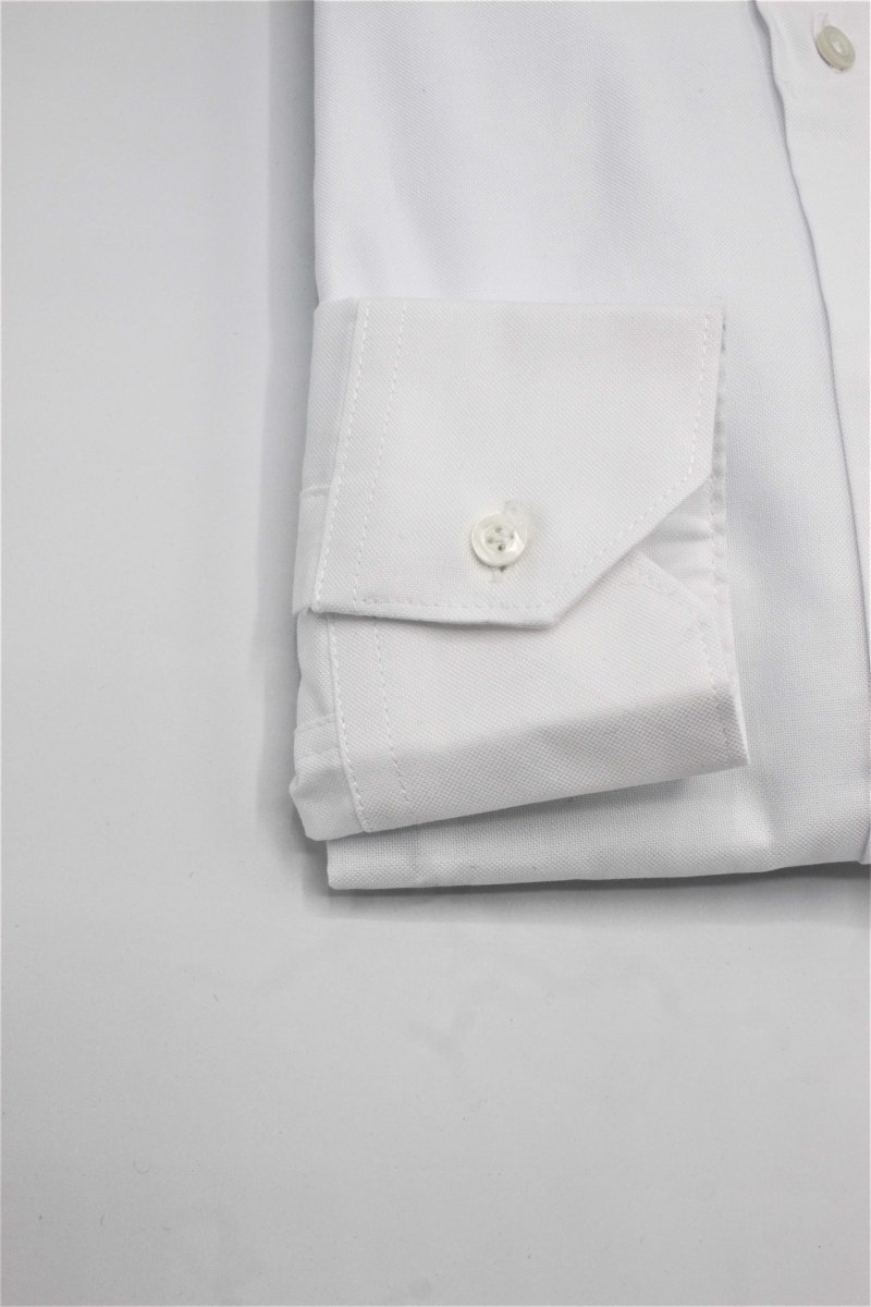 CAMICIA OXFORD COLLO FRANCESE CON RIPRESE - immagine 7