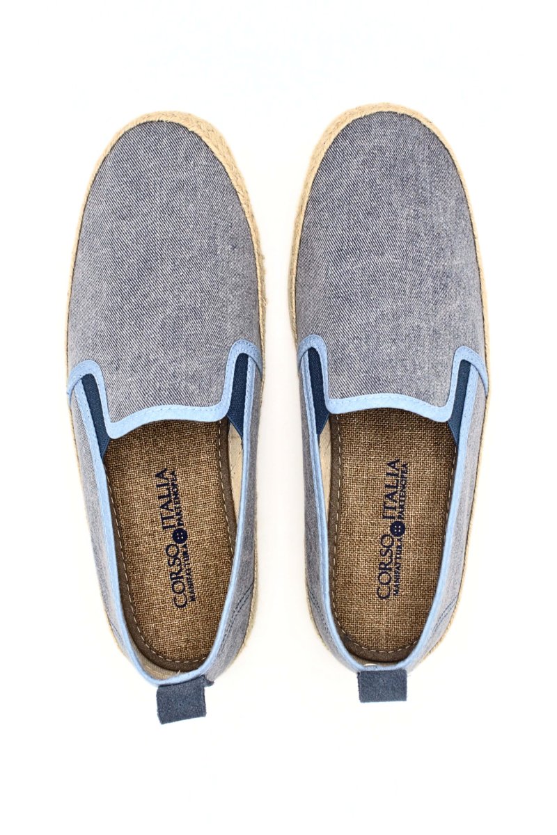 ESPADRILLAS IN TELA STONE CON FONDO IN GOMMA - immagine 2