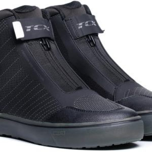 Ikasu 2 Wp Sneaker Moto Impermeabili Uomo - Nero/Bianco
