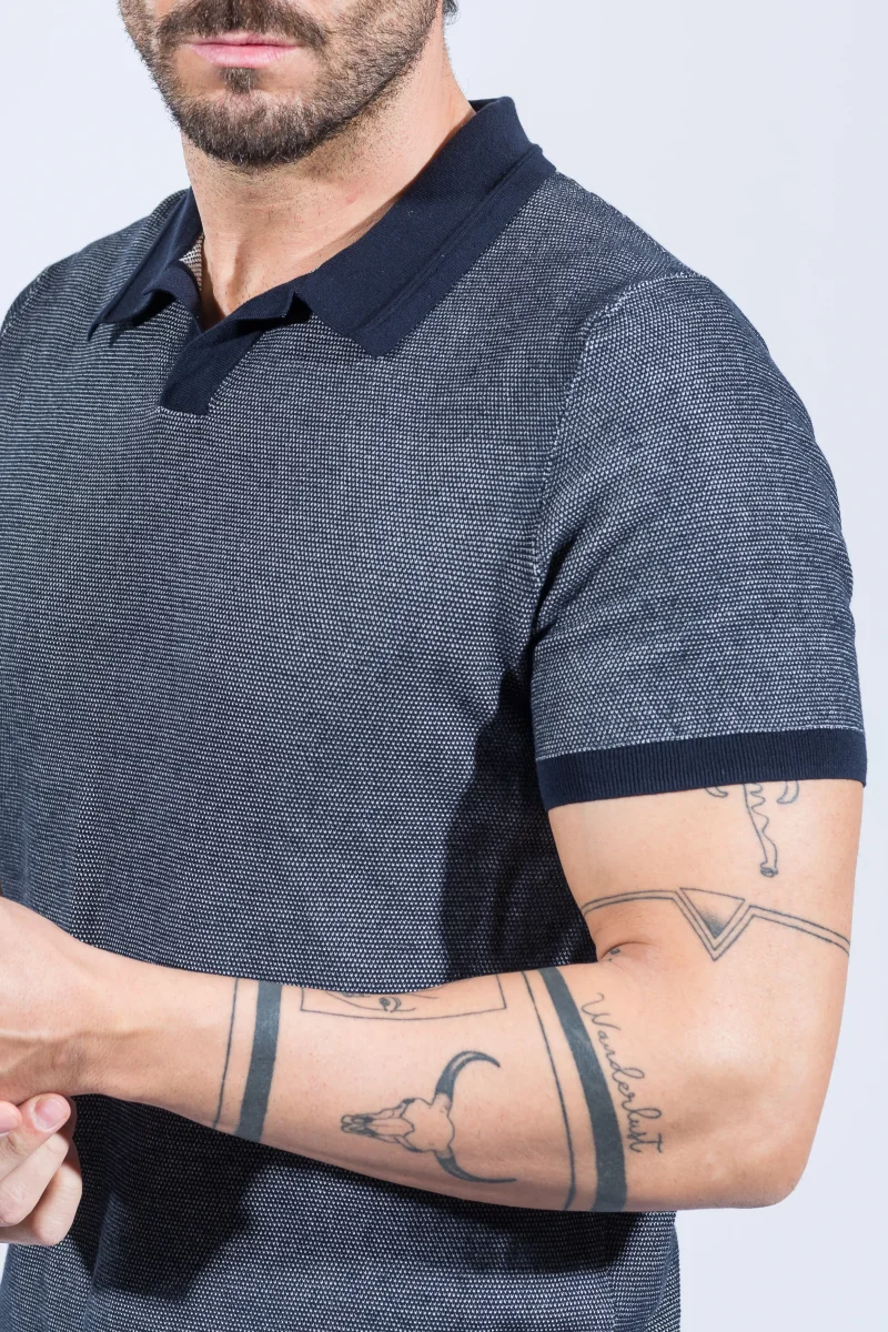 MAGLIA UOMO COLLO DERBY COTONE EXTRAFINE - immagine 9