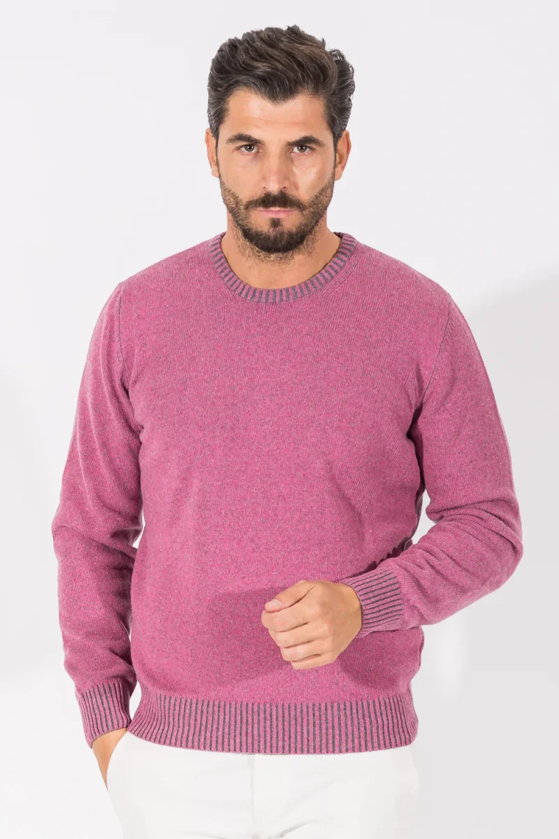 MAGLIA GIROCOLLO MISTO LANA - immagine 2