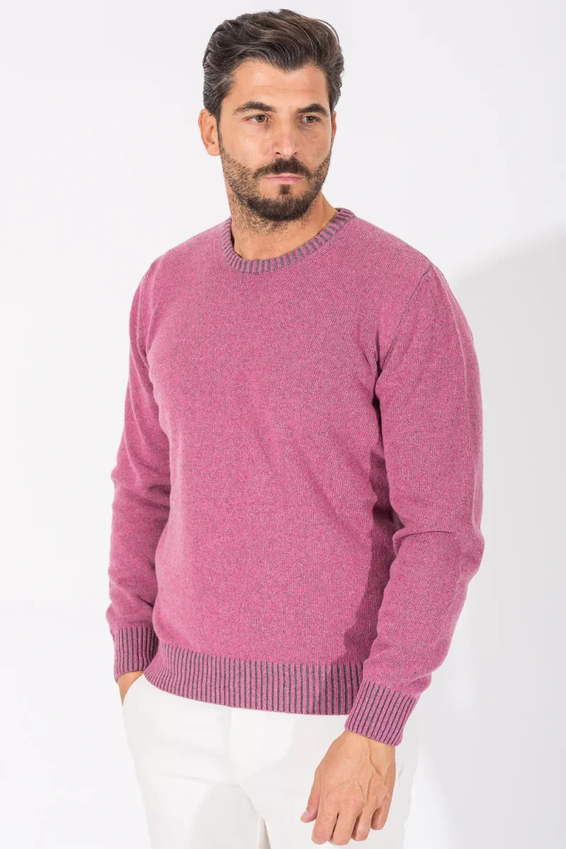 MAGLIA GIROCOLLO MISTO LANA - immagine 3